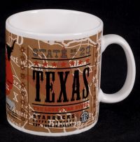 Starbucks State of Texas 2000 20oz Coffee Mug